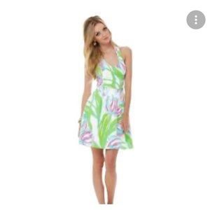 Lilly Pulitzer Ross Ring The Bellboy Halter Dress 2